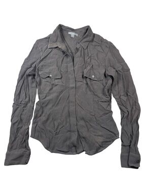 James Perse Los Angeles Women’s Utility Button Up Shirt